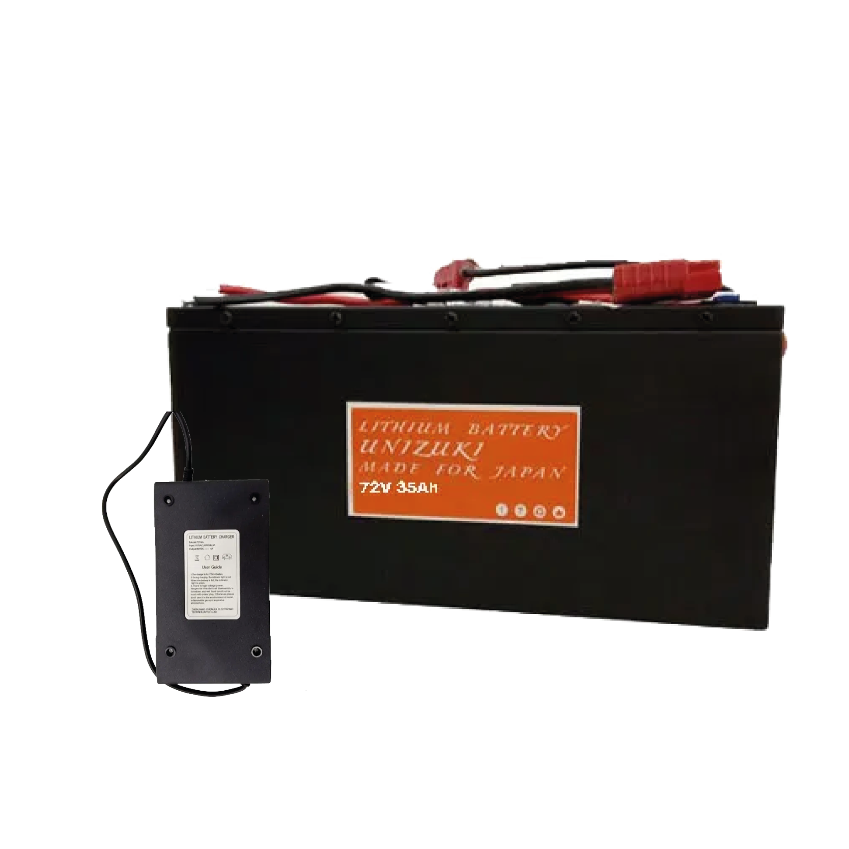 Unizuki Bateria de Litio de Moto Eléctrica 72/35 con